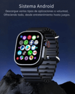 Dw100 Pro Smartwatch Android Sim Desbloqueo Huella digital Cámara 8MP Amoled GPS WIFI Play Store de 256Gb / 32 RAm - Imagen 4