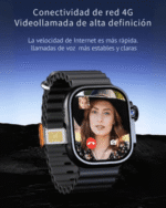 Dw100 Pro Smartwatch Android Sim Desbloqueo Huella digital Cámara 8MP Amoled GPS WIFI Play Store de 256Gb / 32 RAm - Imagen 3